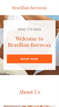 Mobile Screenshot of brazilianbeeswax.com