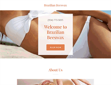 Tablet Screenshot of brazilianbeeswax.com